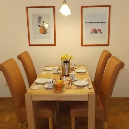 Premium-ferienwohnungen Bergblick Im Haus Hopfe شقة *