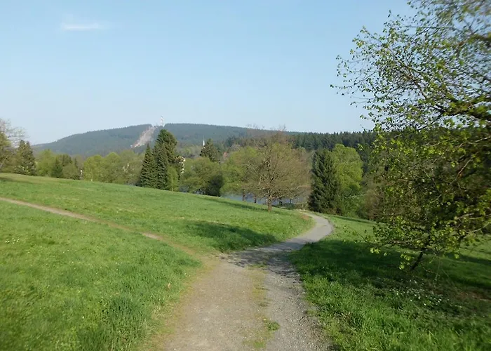 Daire Premium-ferienwohnungen Bergblick Im Haus Hopfe *